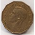 GREAT BRITAIN UK 1937 . THREEPENCE . FIRST OF THE DESIGN